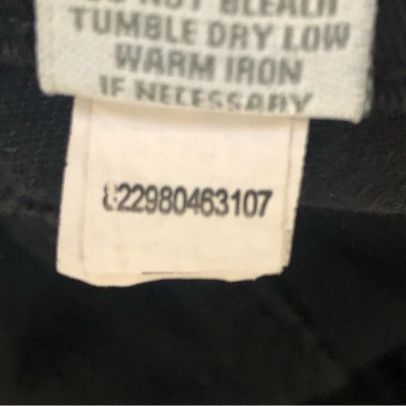 Sonoma Life + Style black high waist straight leg denim jeans size 10 - Picture 11 of 11